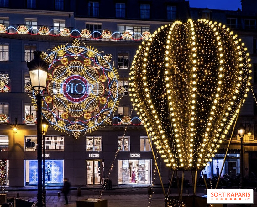 Faubourg Saint-Honoré's 2023 Christmas lights 