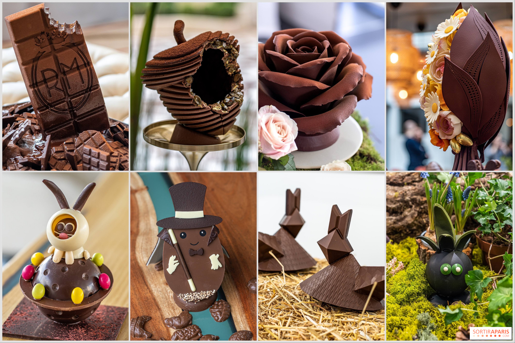 Oeufs et chocolats de Pâques insolites à Paris : les créations
