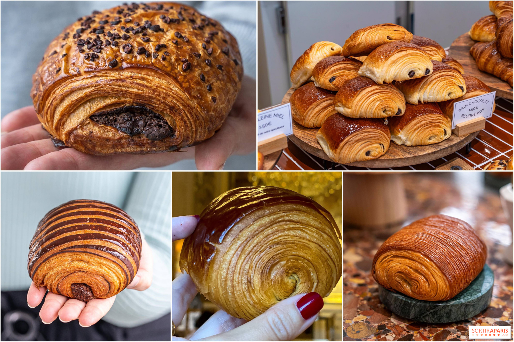 Les meilleurs pains au chocolat de Paris
