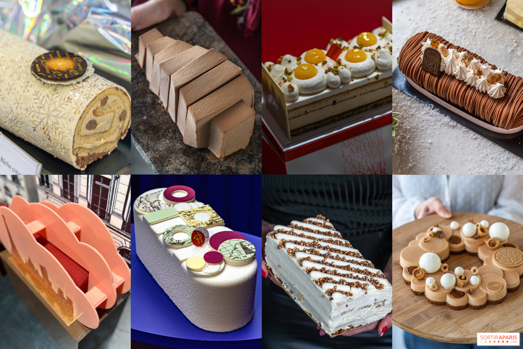 Christmas logs 2023 from bakeries and pastry shops in Paris: Our selection  of good addresses 