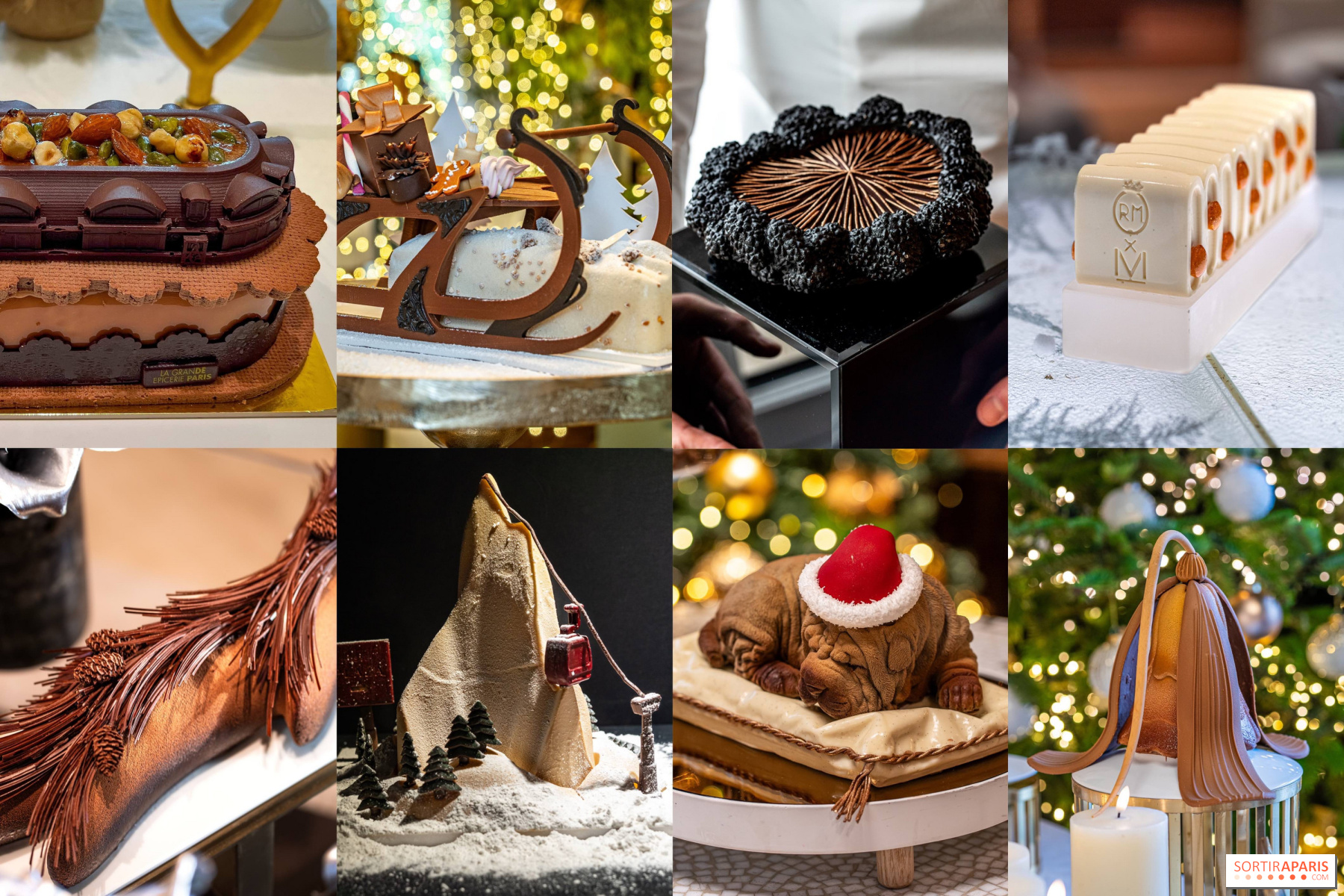 Décor de gâteau et bûche de Noël : 4 décors traditionnels de Noël