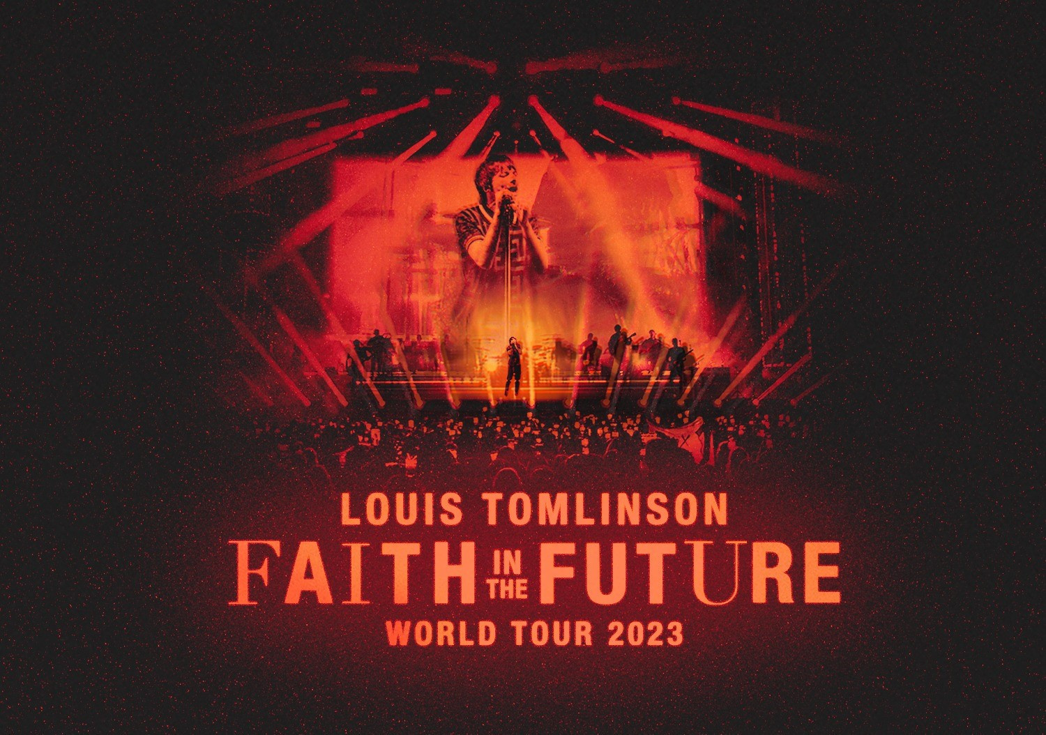 Louis Tomlinson Faith In The Future Tour 2023 Poster