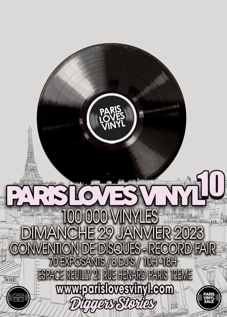 Paris Loves Vinyl 2022 : l'énorme Convention de disques de retour