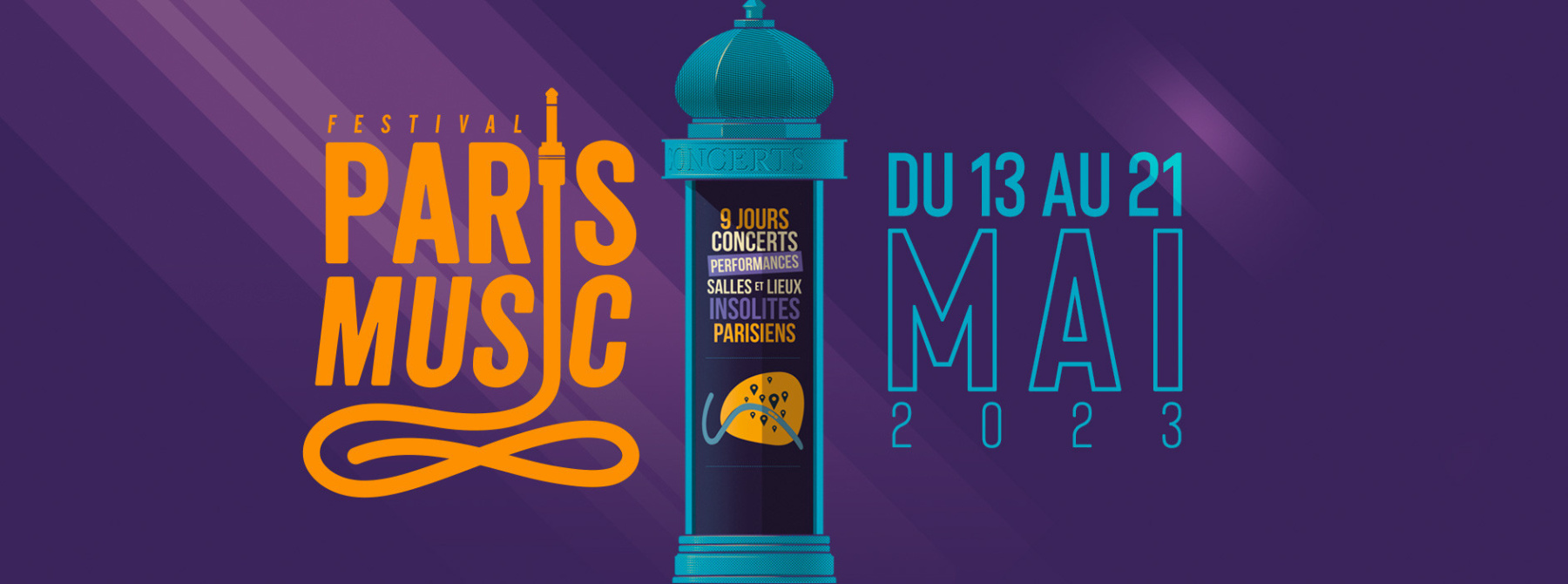 パリ音楽祭2023：珍しい場所でのコンサート、プログラム