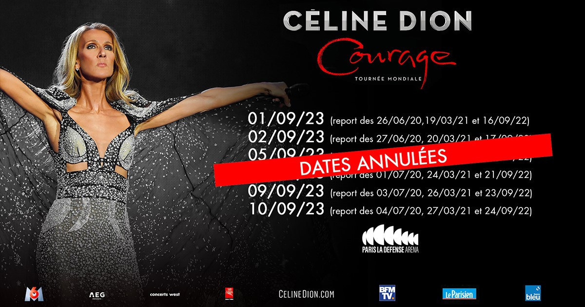 Celine Dion Tournee 2023