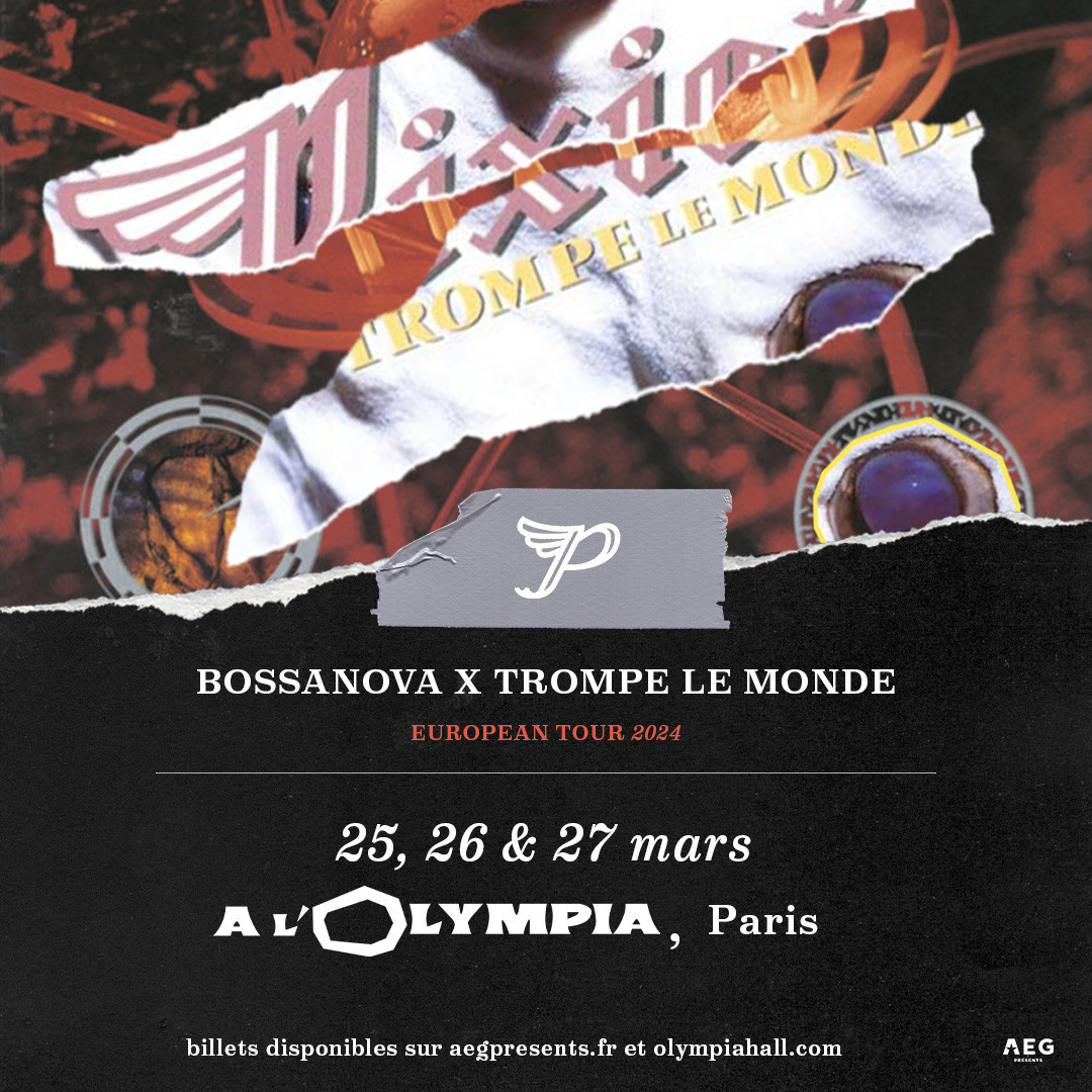 Pixies interpretará "Bossanova" y "Trompe Le Monde" en el Olympia de París en 2024 - Sortiraparis.com