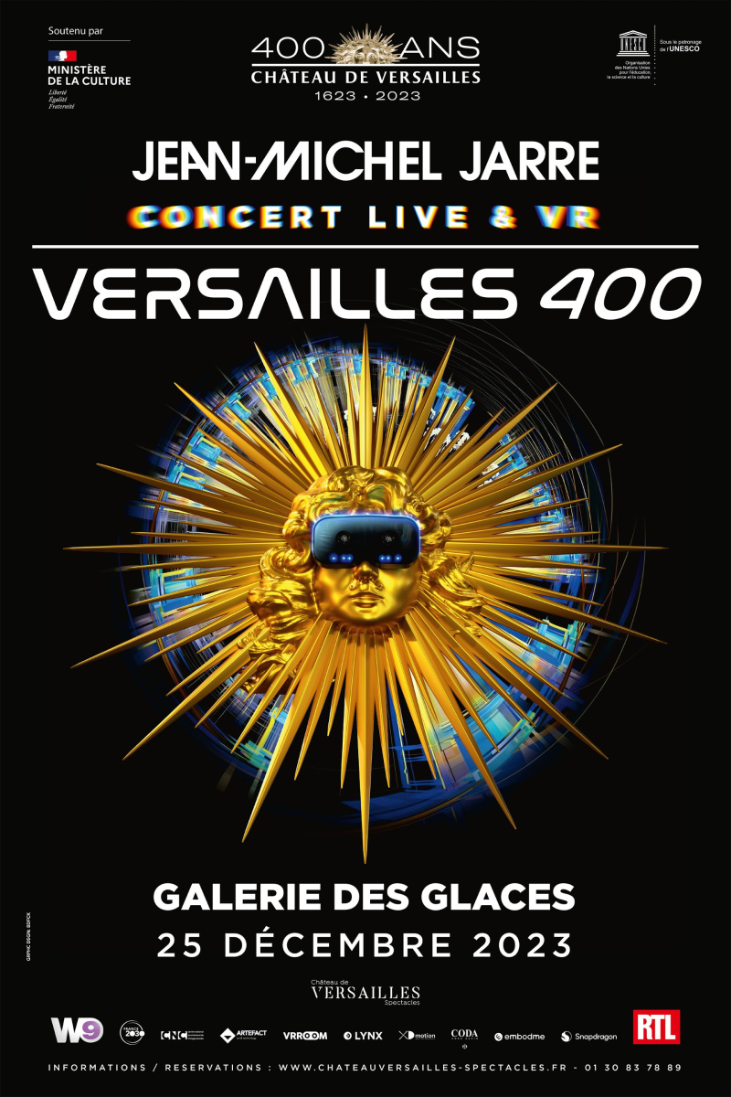让米歇尔雅尔将于 12 月 25 日在凡尔赛宫举办身临其境的音乐会