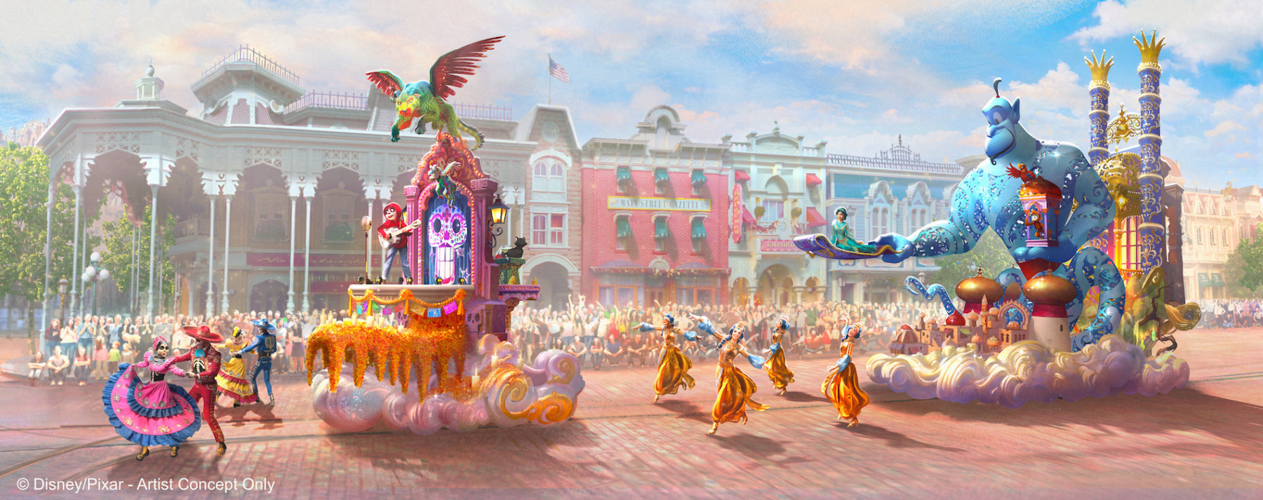 Disneyland Paris : une nouvelle parade de jour annoncée au Parc Disneyland pour 2028