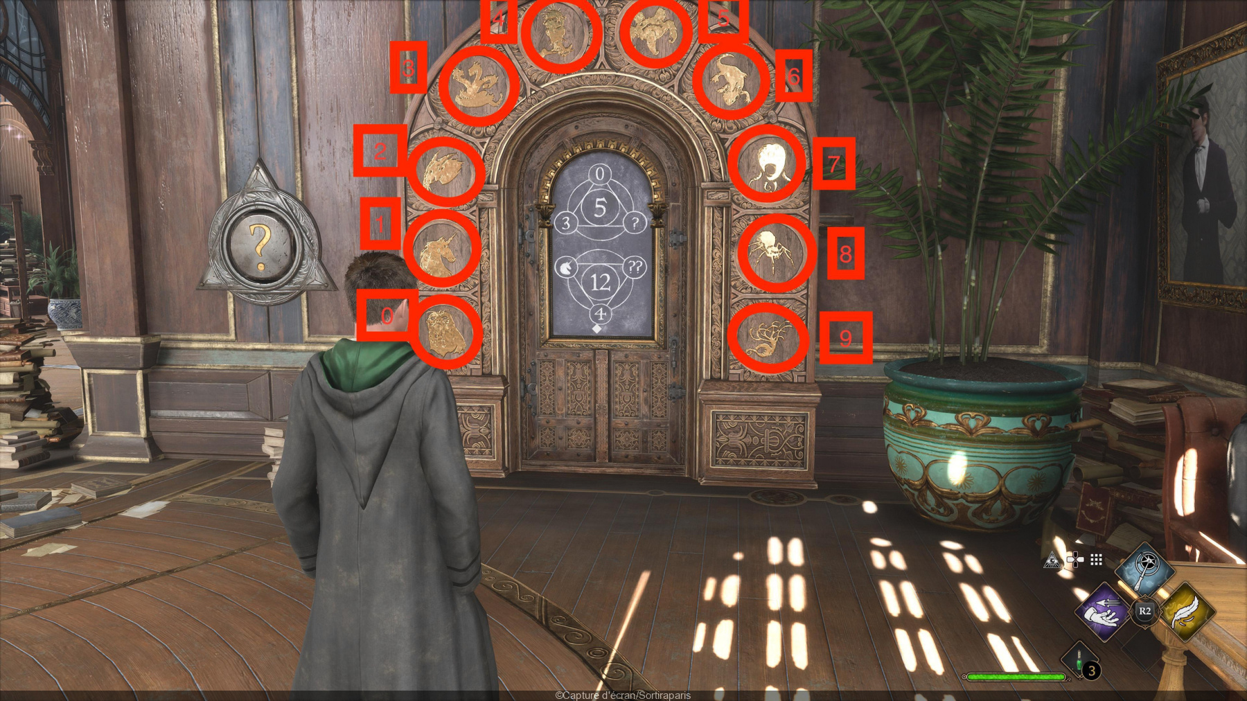 Here's How To Solve Those Number Puzzles In Hogwarts Legacy