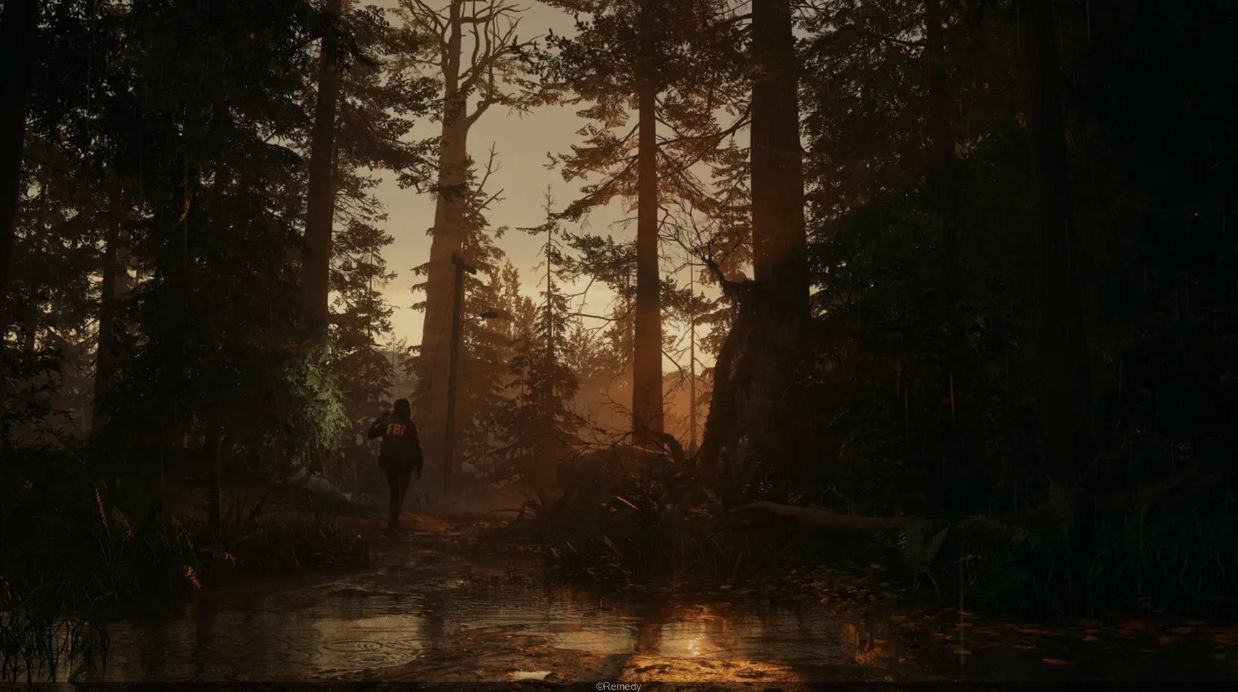 Alan Wake 2 gamescom Showcase Features The Dark Place