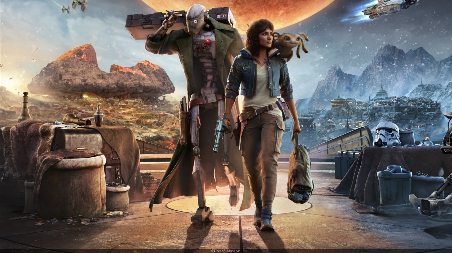 Star Wars Outlaws: new gameplay trailer at Ubisoft Forward