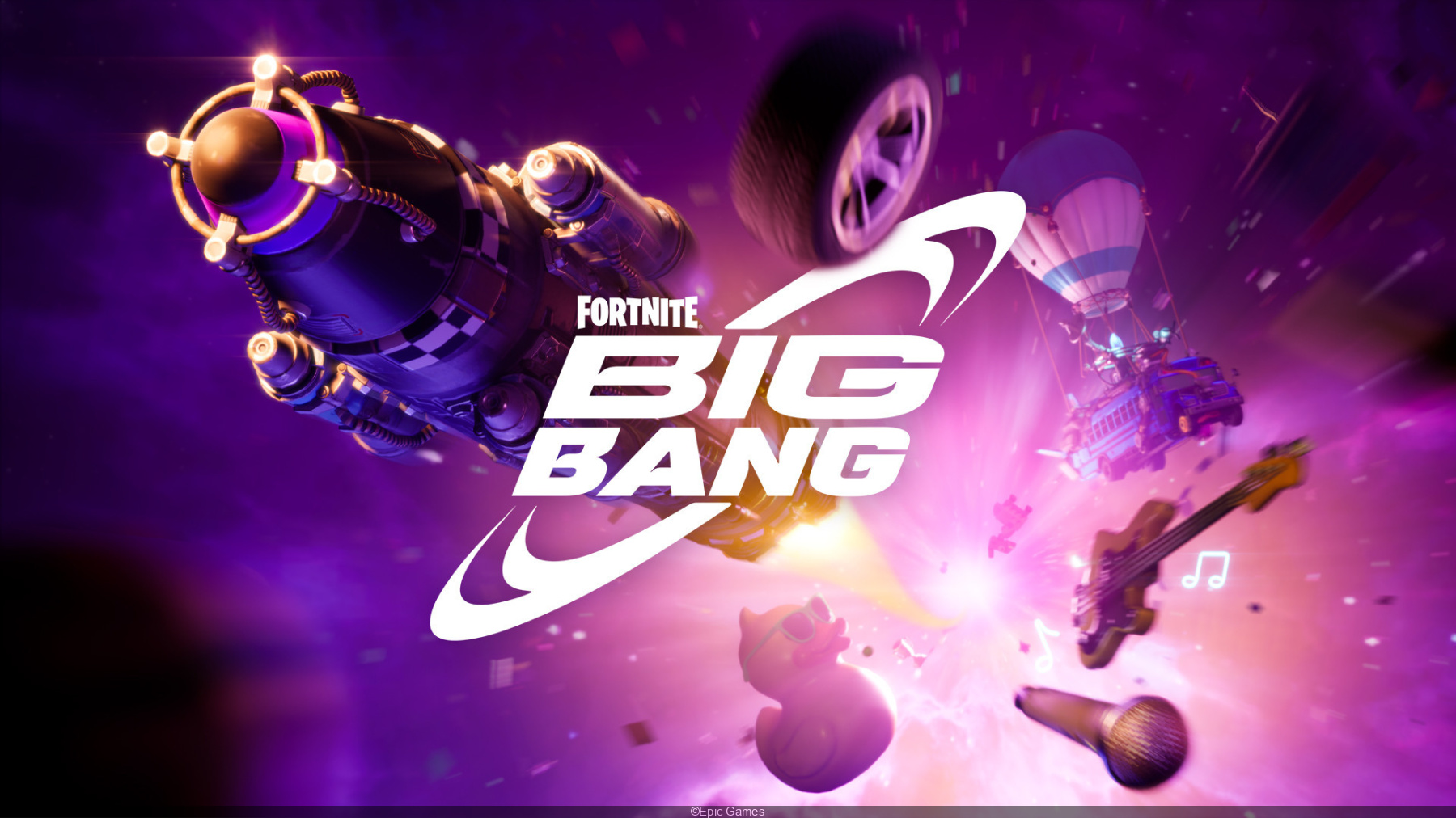 Fortnite Big Bang: quando e a que horas é o evento de fim de época? 