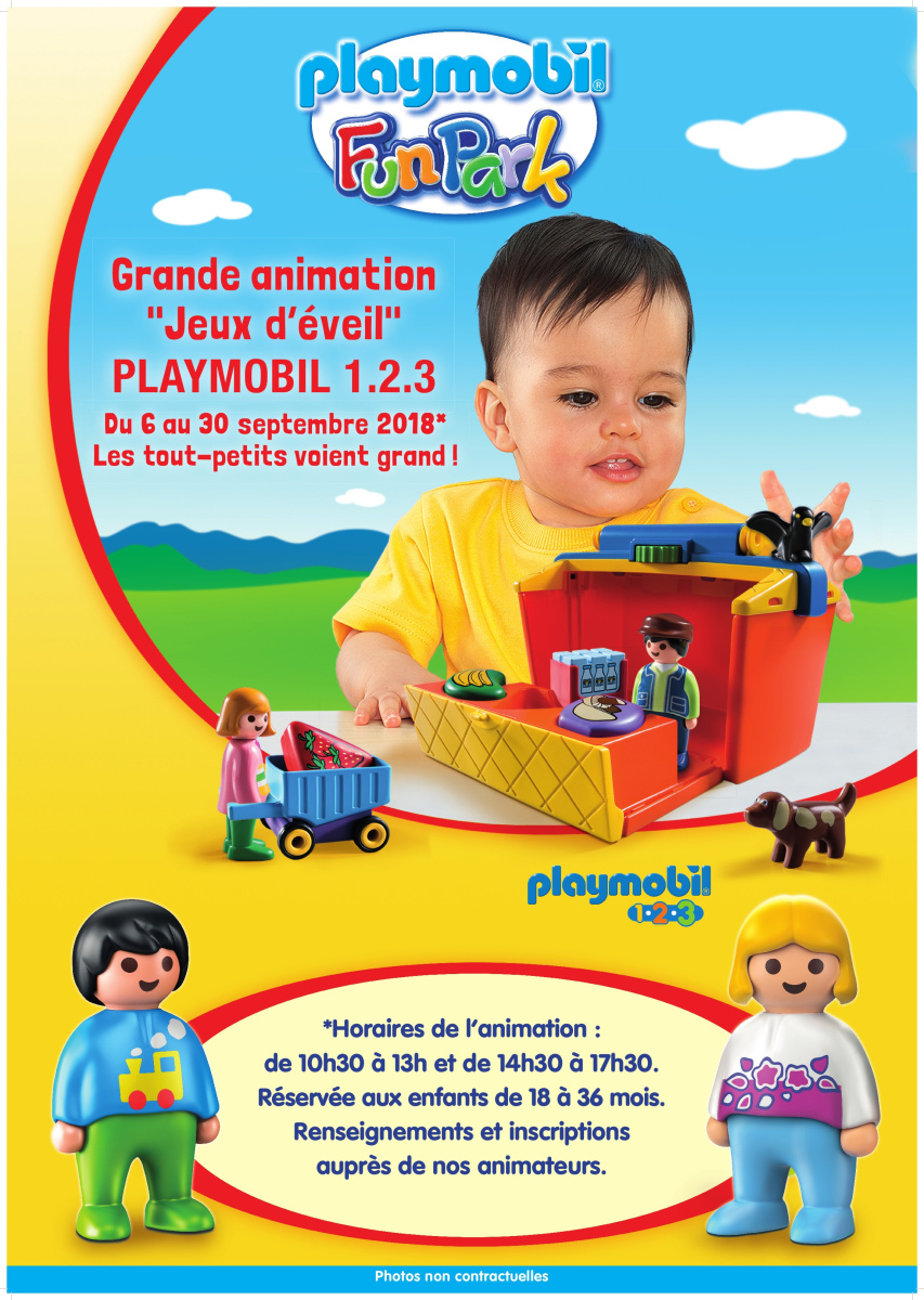 Playmobil 1.2.3 aire de jeux