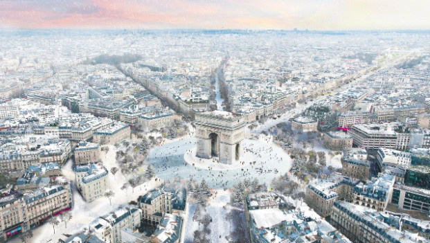 Champs-Elysées becomes a building site ahead of 2024 Olympic Games