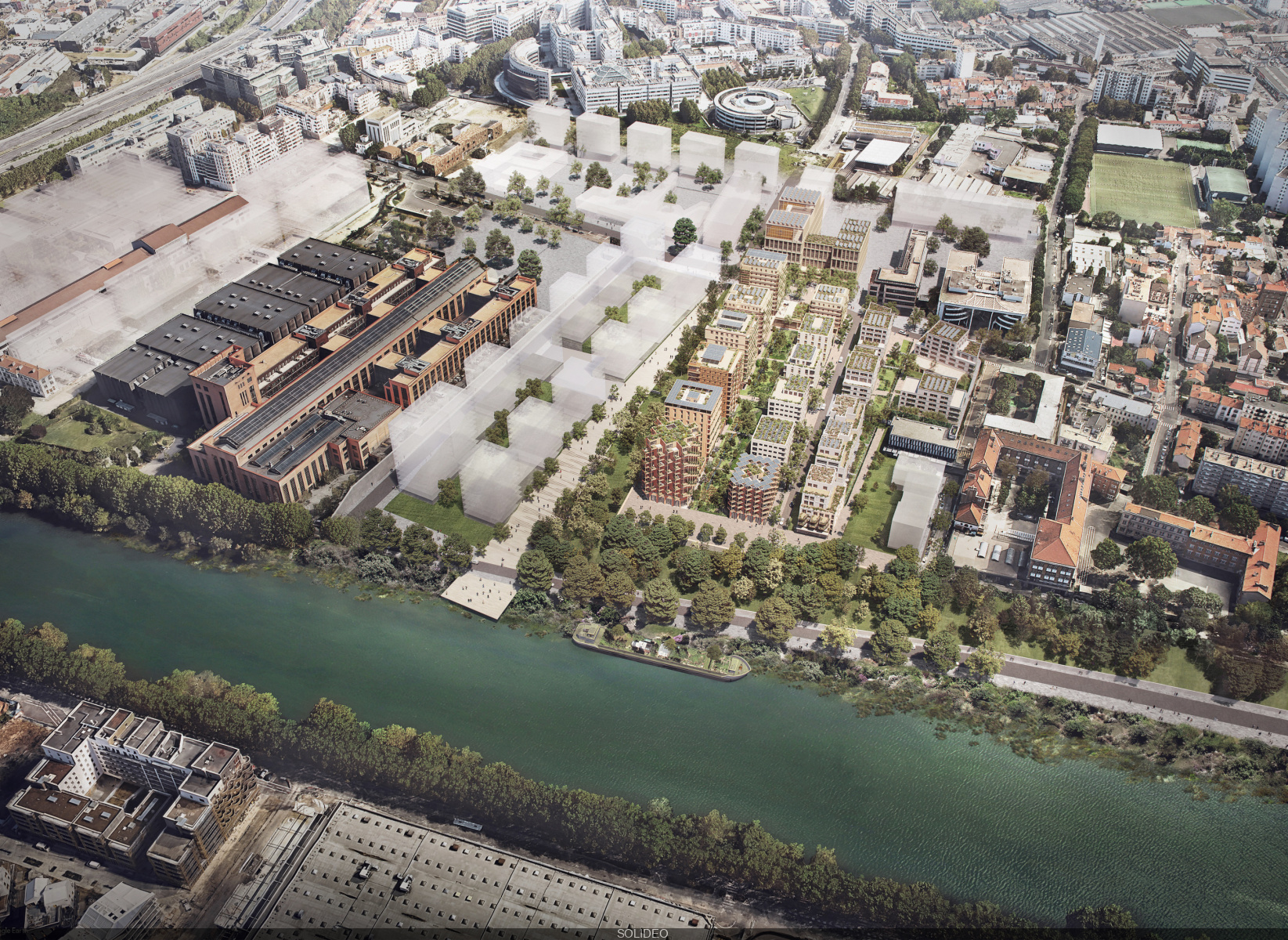 Le futur village olympique de Paris 2024 prépare déjà sa reconversion