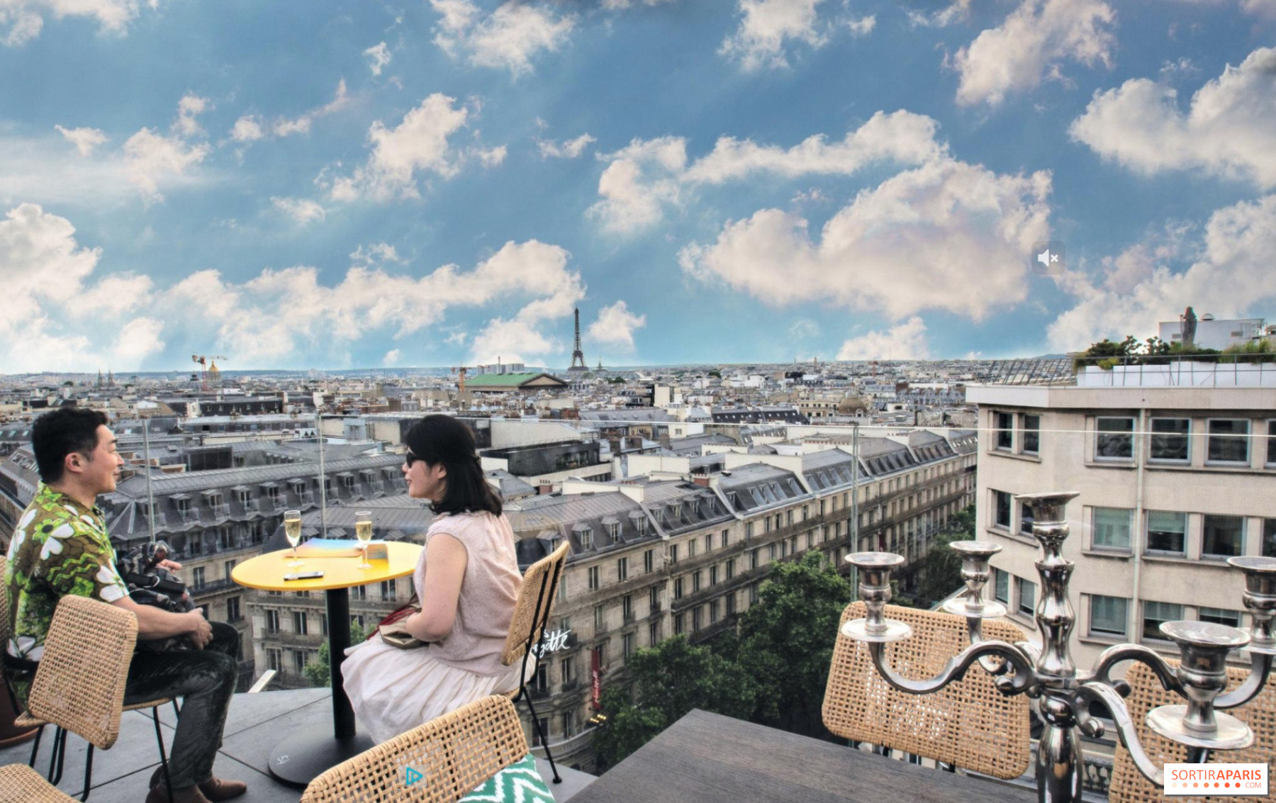 One Day In Paris, Galeries Lafayette Rooftop
