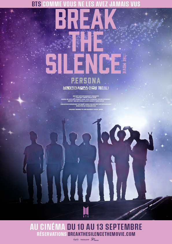 Break The Silence : The Movie, Le Documentaire Sur BTS Au Cinéma ...