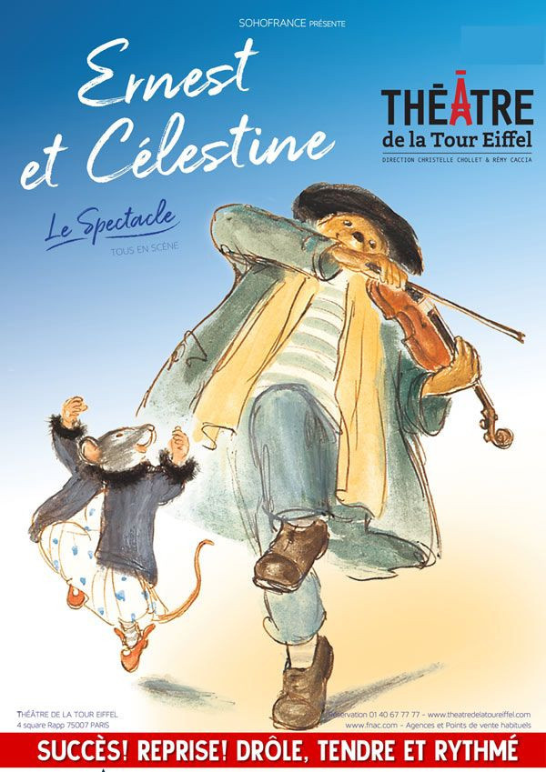 France 5/ jeunesse: «Ernest et Célestine, la collection», saison 2 inédite  dès le 19 décembre