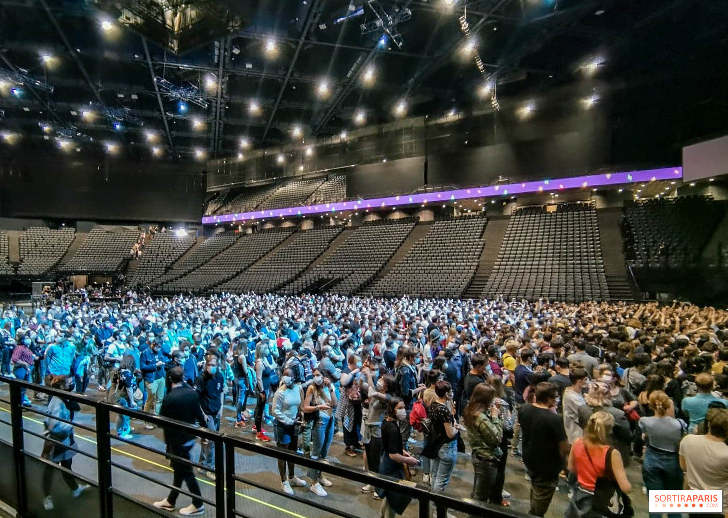 Le concert test à l'Accor Arena de Paris (Bercy) avec Indochine on y