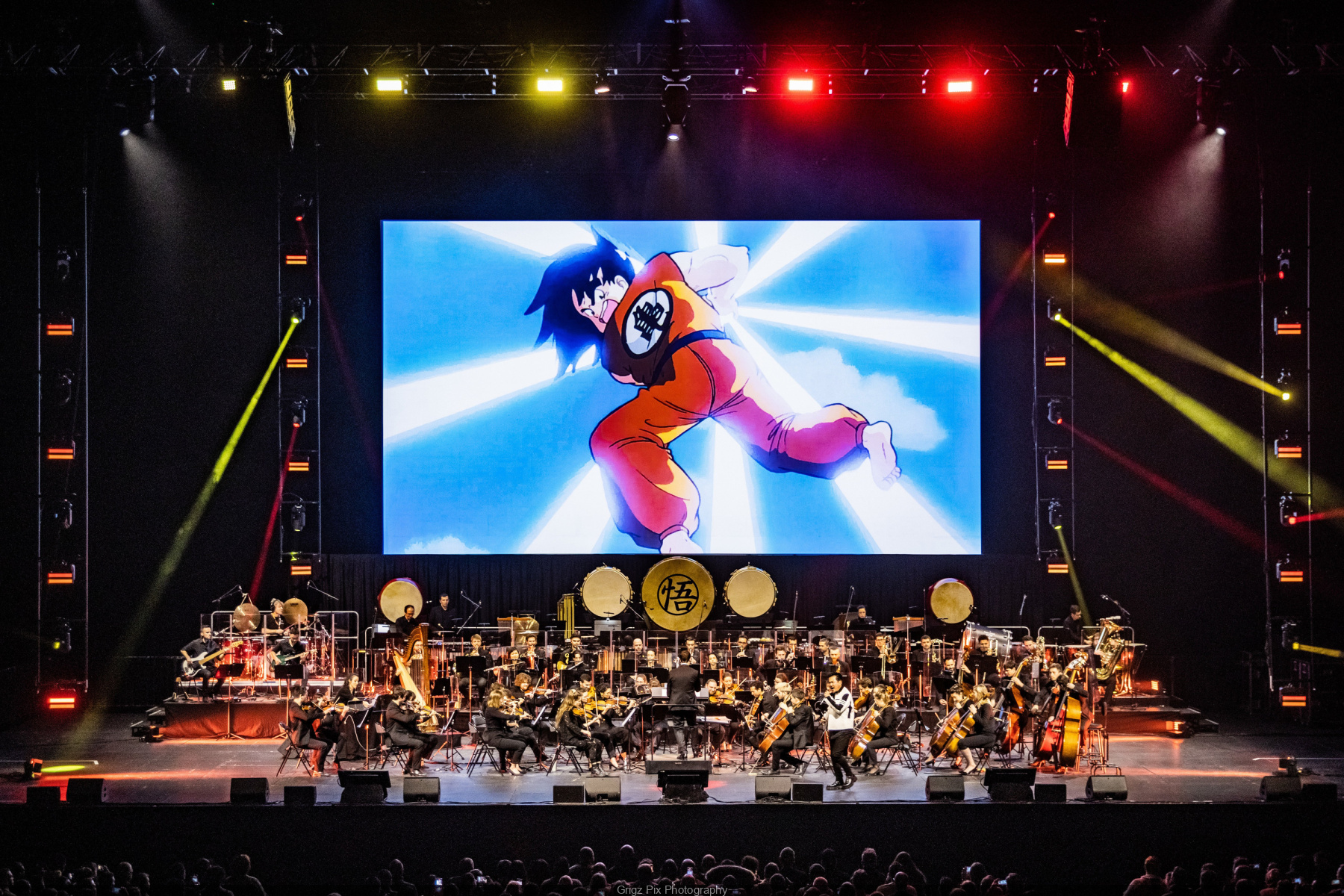 Naruto em concerto cinematográfico sinfónico no Dôme de Paris em outubro de  2023 