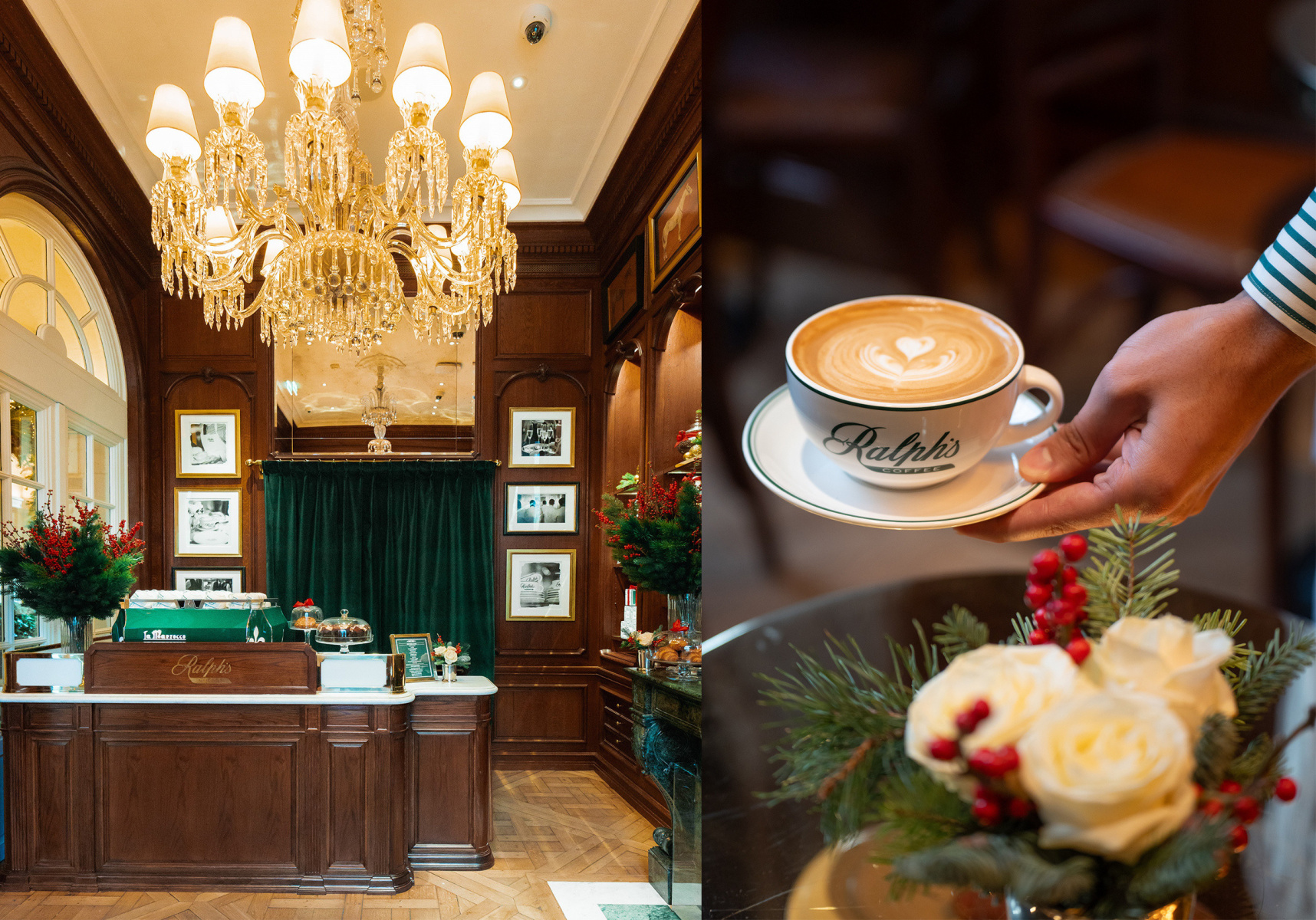 Ralph's Coffee, Ralph Lauren's ultra-stylish American café in Saint ...