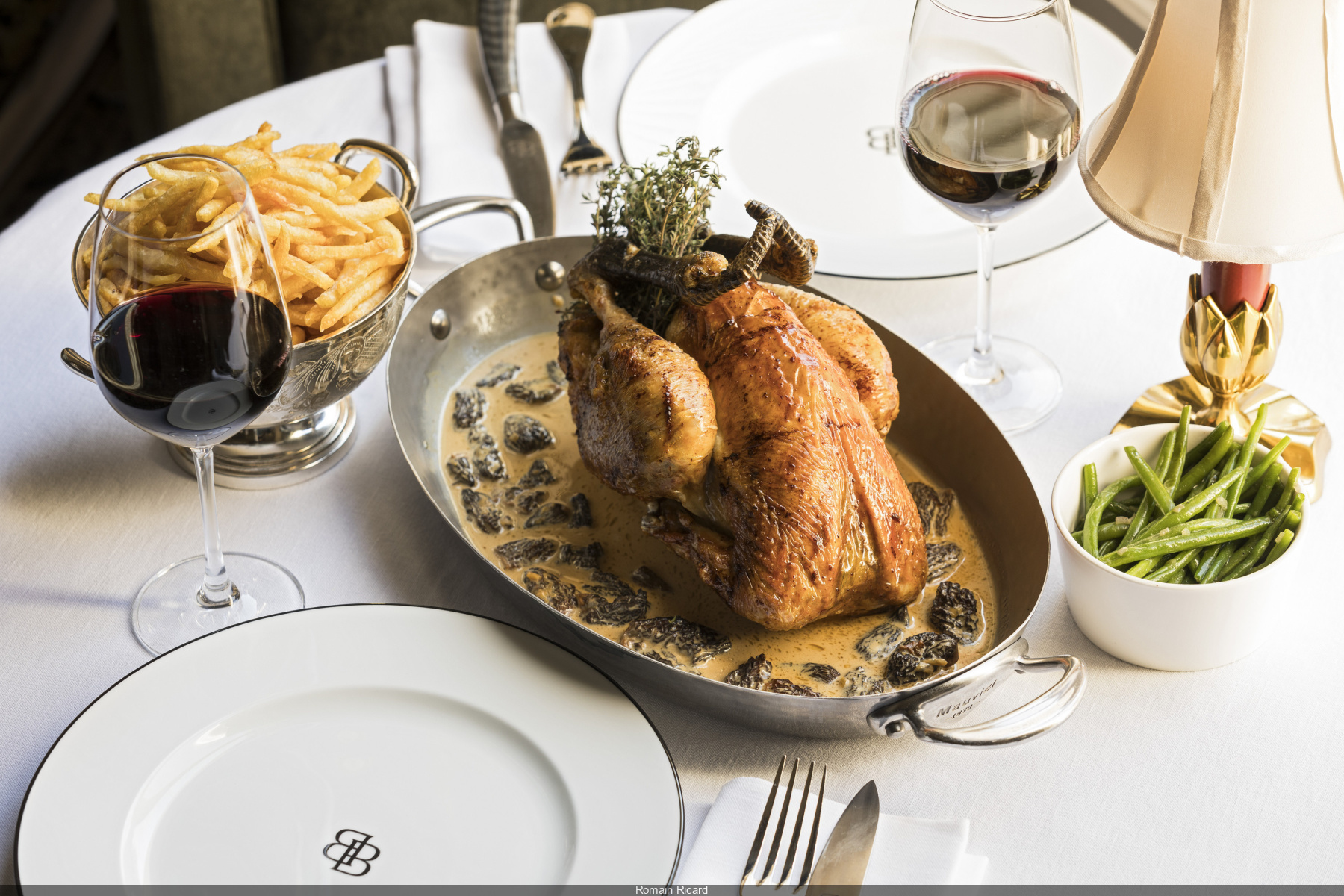 Baronne, Paris Society's exceptional restaurant, nestled in a historic