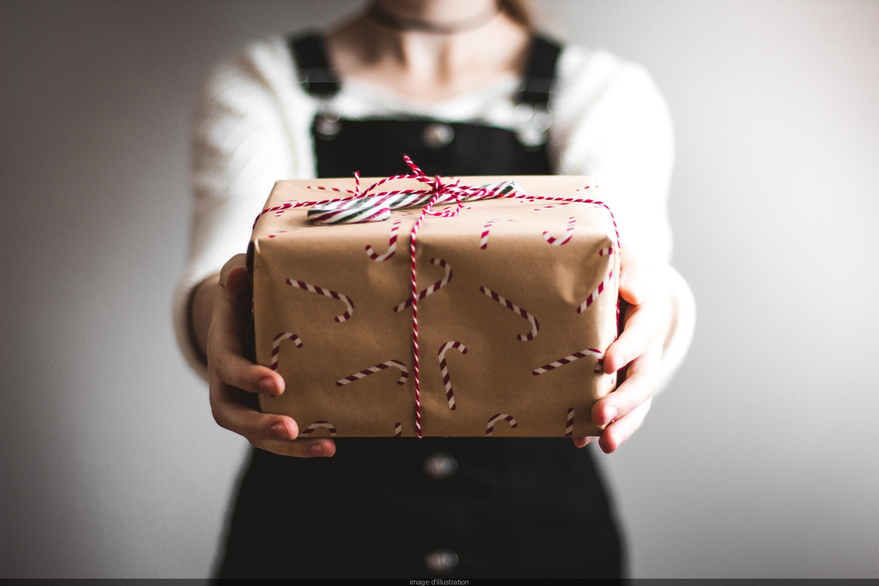 Boîte De Cadeau Pour Noël, Jour De L'An, Ouverture Boîte Cadeau