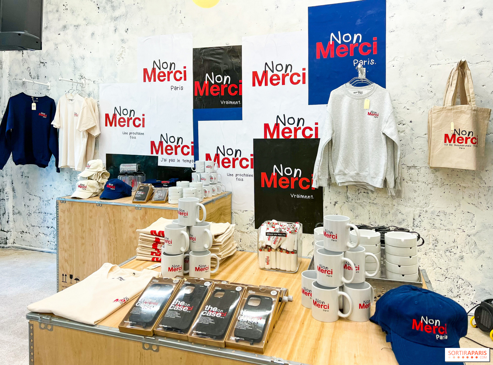 Non Merci, the reprobate pop up store of Merci Paris