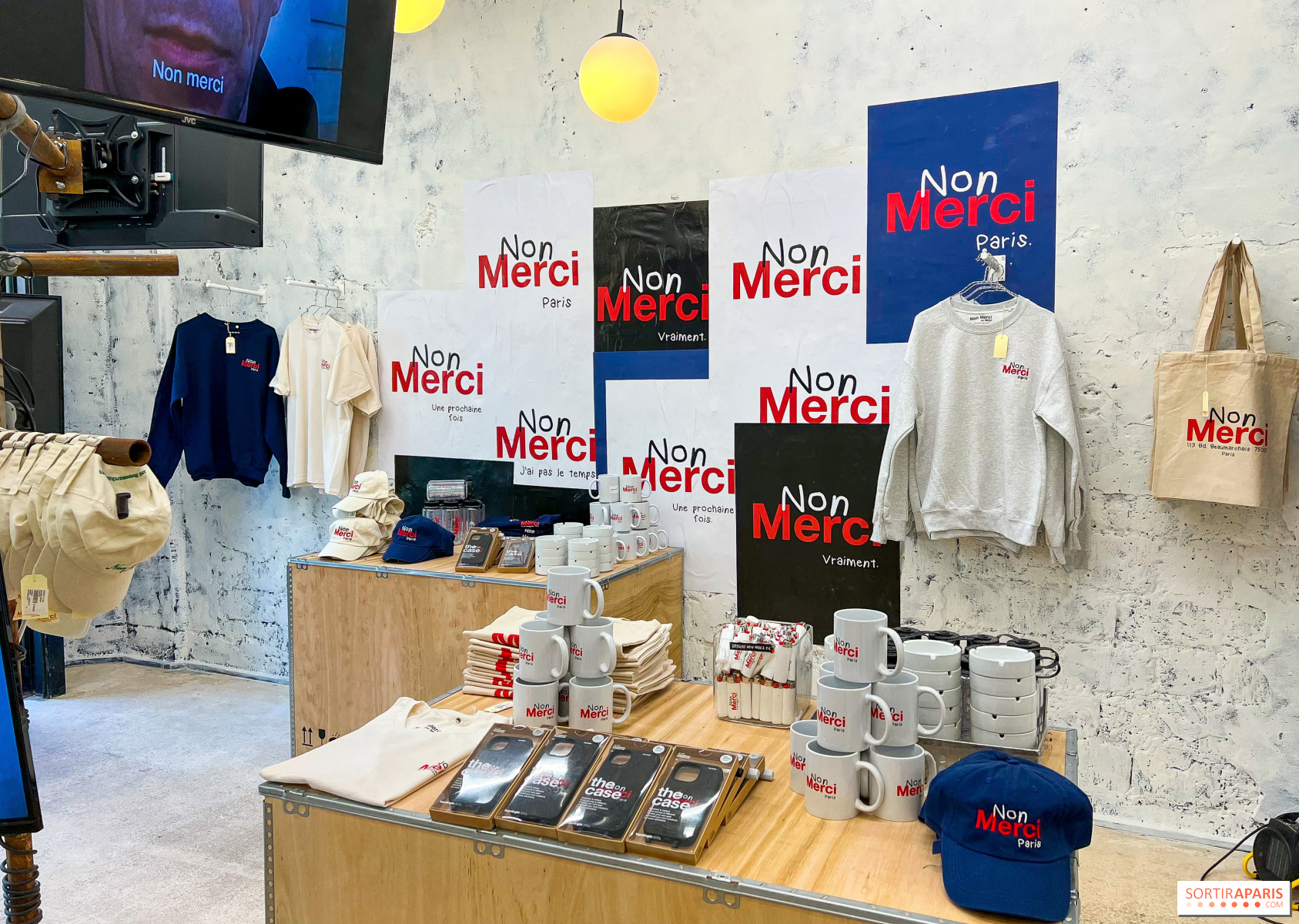 Non Merci, the reprobate pop up store of Merci Paris
