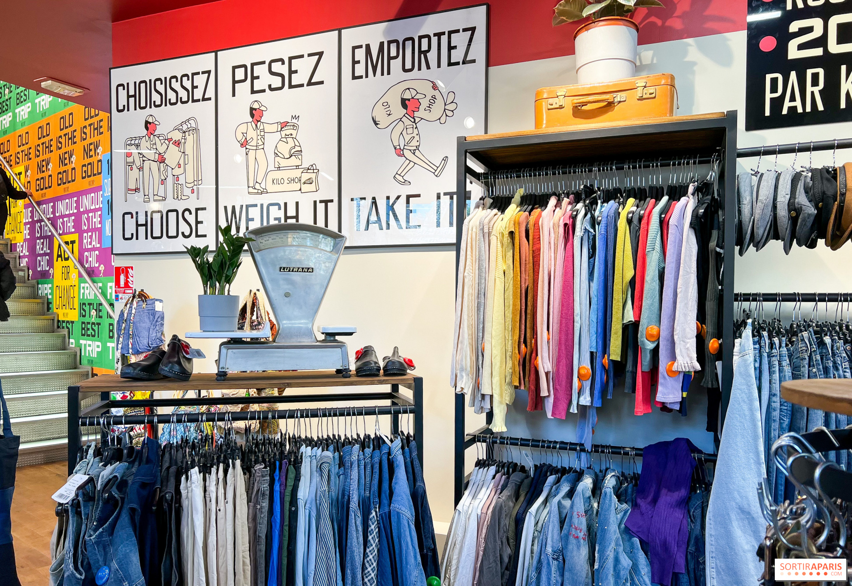 A huge Kilo Shop thrift store has opened in Paris! 