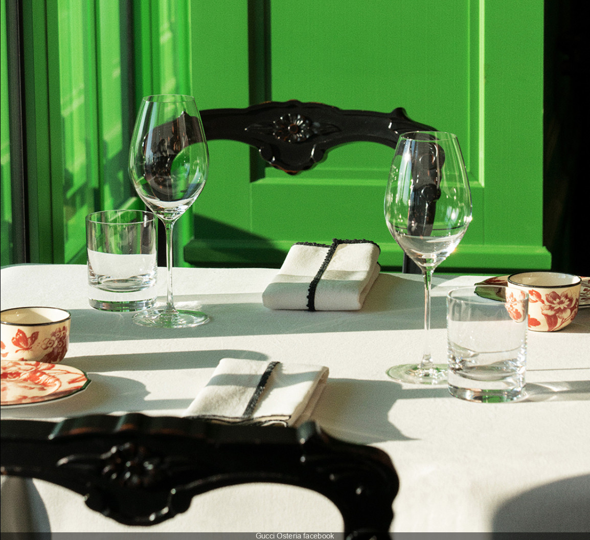 Gucci Osteria: the next address of the Italian restaurant of the luxury  House should be in Paris 