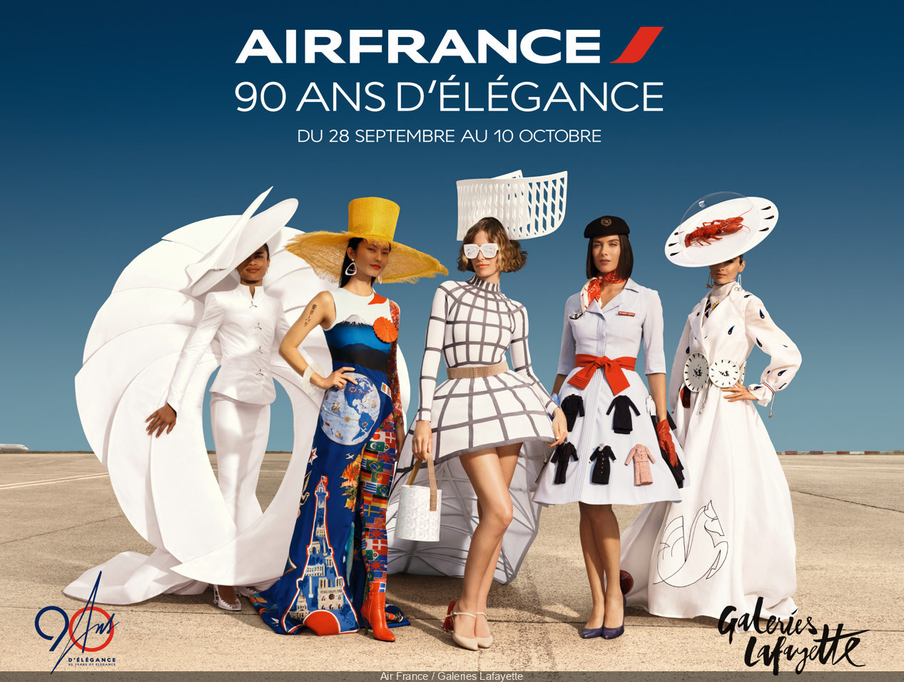 90 лет Air France в Galeries Lafayette: мода, наследие, легендарные  предметы и показы от кутюр! - Sortiraparis.com