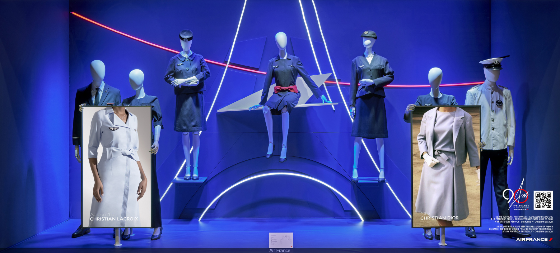 90 years of Air France at Galeries Lafayette: fashion, heritage, mythical  objects and couture shows! 