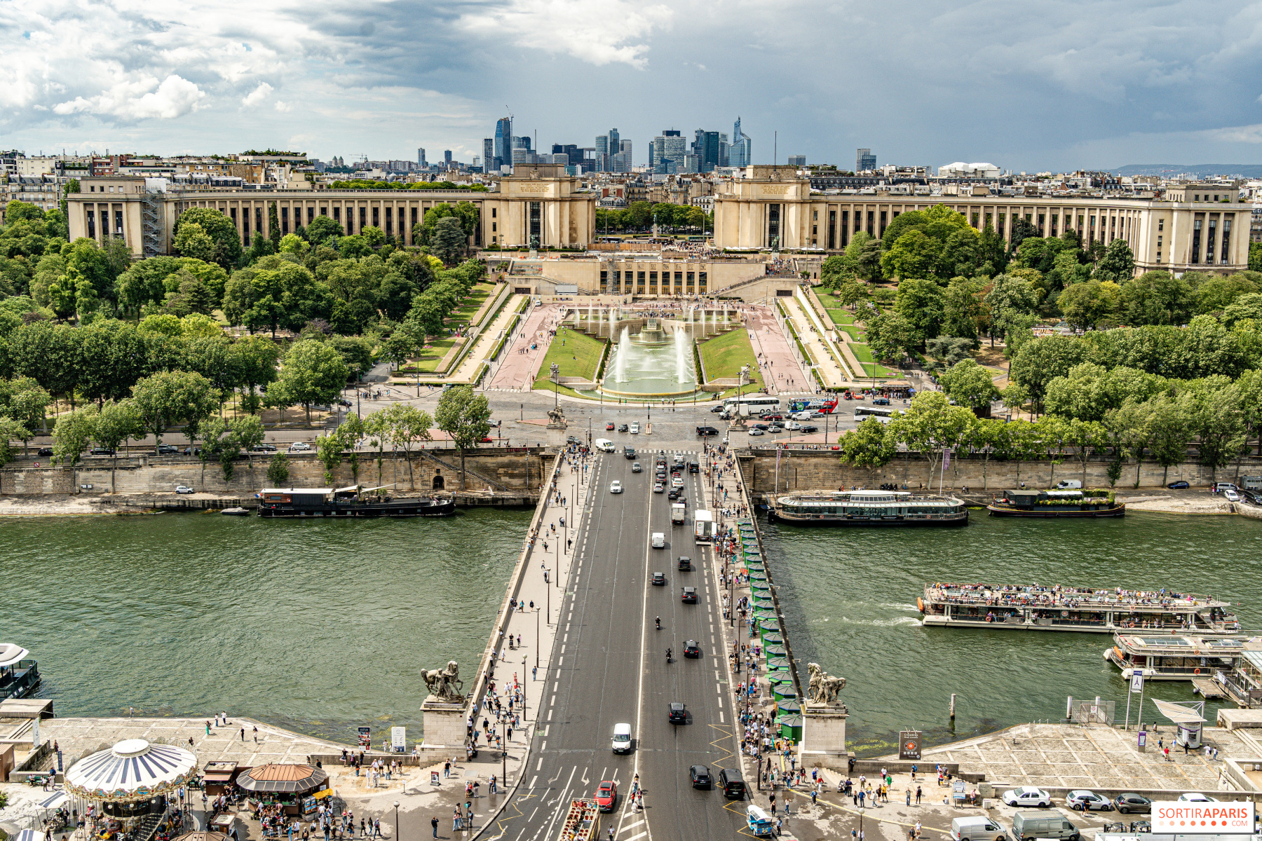 Place Du Trocad ro Ett Historiskt Landm rke I Paris Med Utsikt ver 