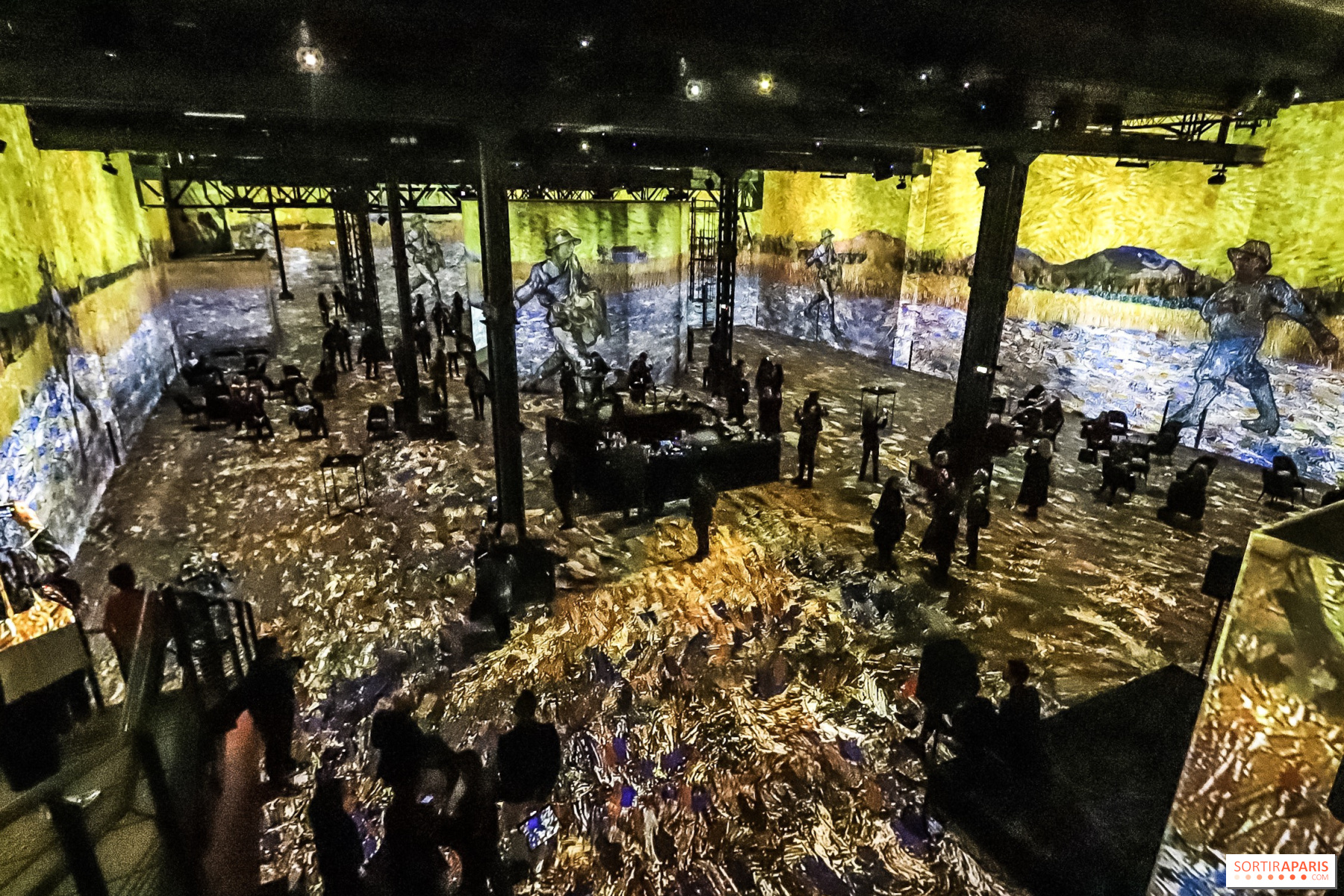 Van Gogh La Nuit Etoilee The Immersive Exhibition At Paris Atelier Des Lumieres Extra Time Sortiraparis Com