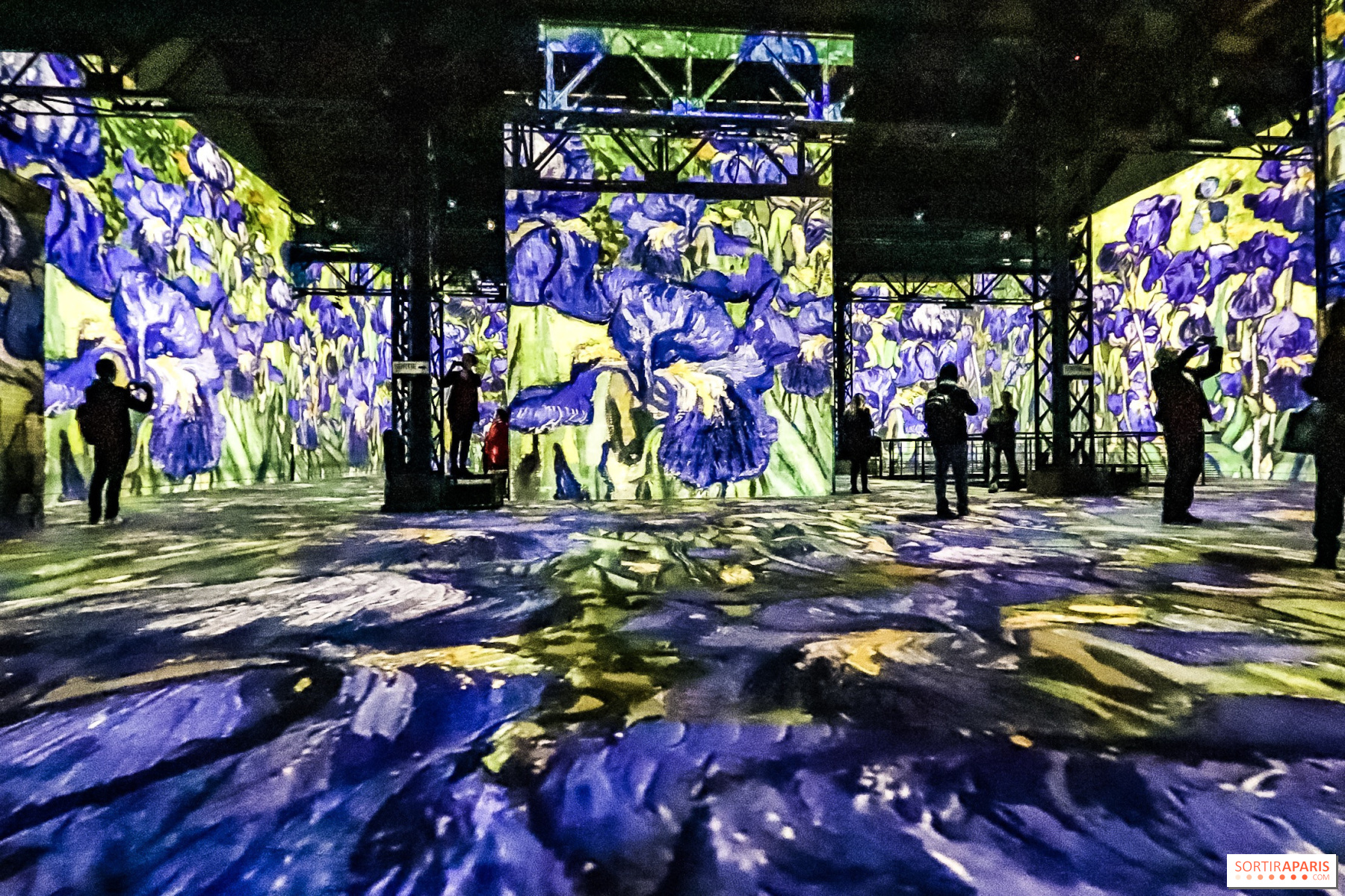 Van Gogh La Nuit Etoilee The Immersive Exhibition At Paris Atelier Des Lumieres Extra Time Sortiraparis Com