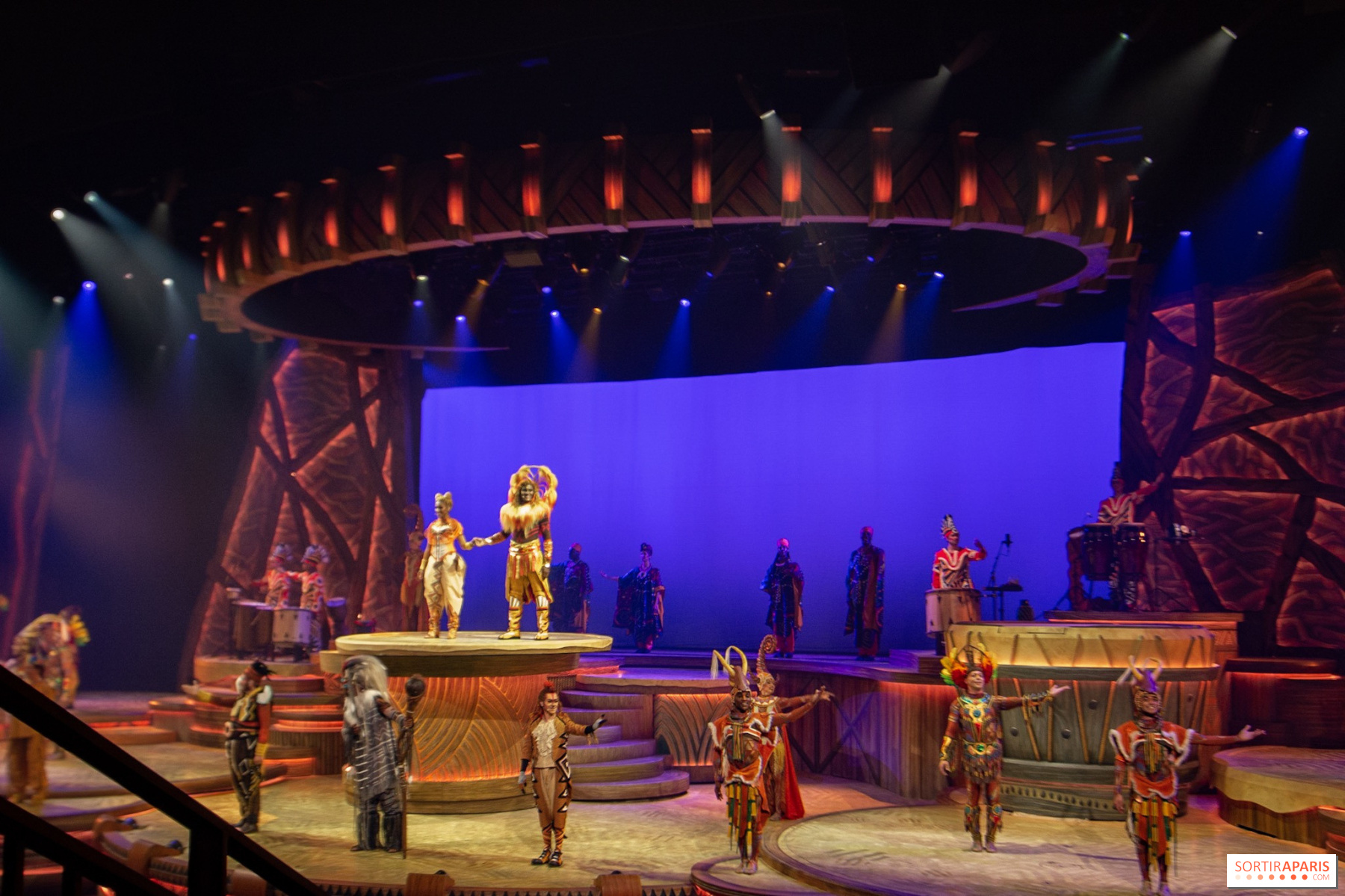 The spectacular Lion King: Rhythms of the Pride Lands show