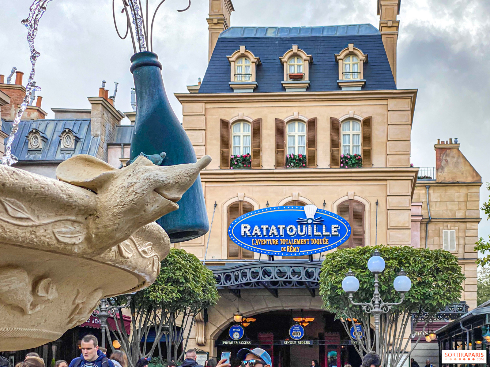 ディズニーランド・パリ：ラタトゥイユのアトラクションが10月