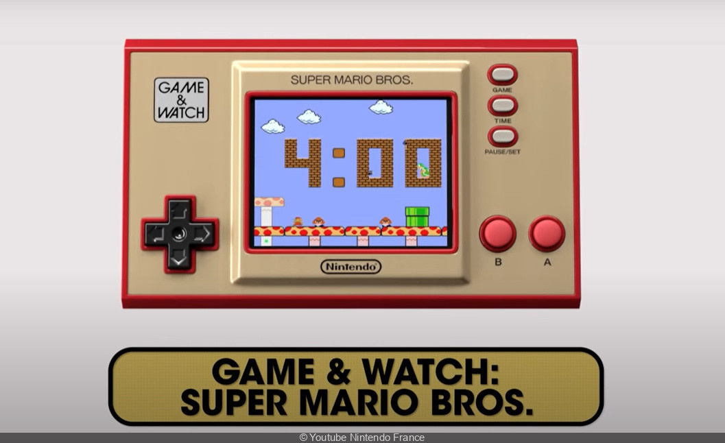 Game & Watch Super Marios Bros. : la nouvelle console rétro de