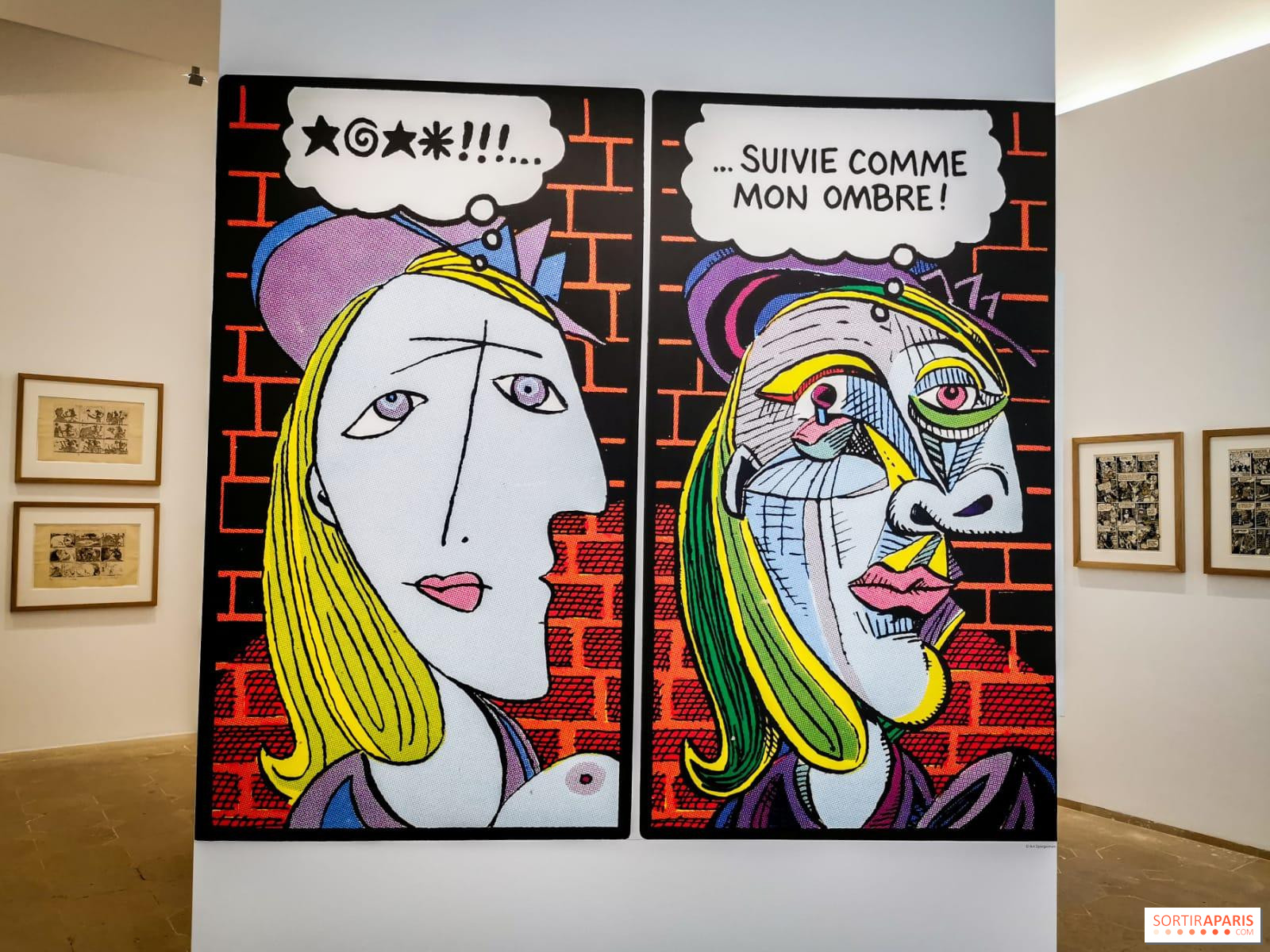 Exposition virtuelle 'Picasso et la bande dessinée' au musée