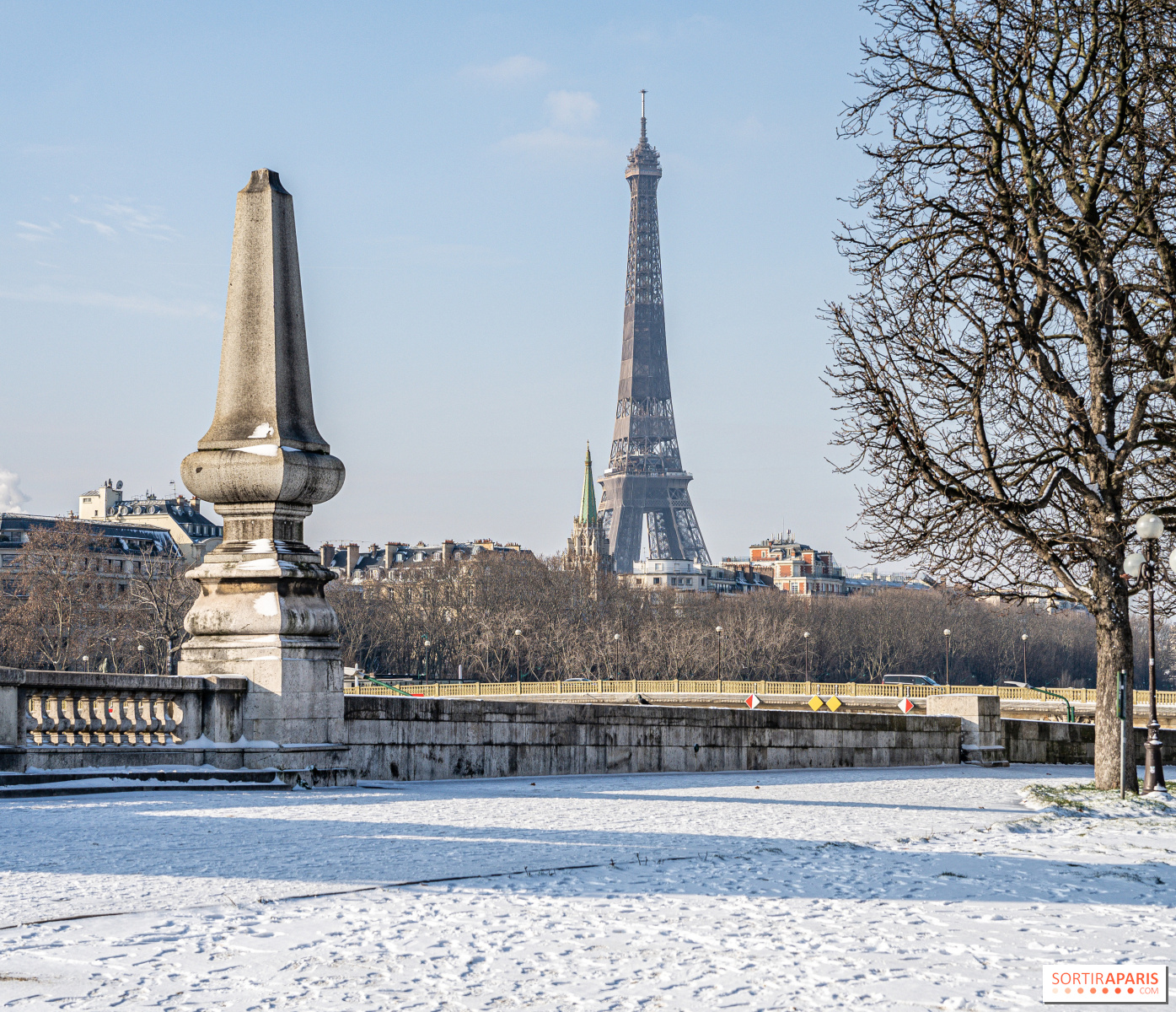 Neige à Paris et en Île-de-France, quand la neige surprend l'Essonne et les  Yvelines 