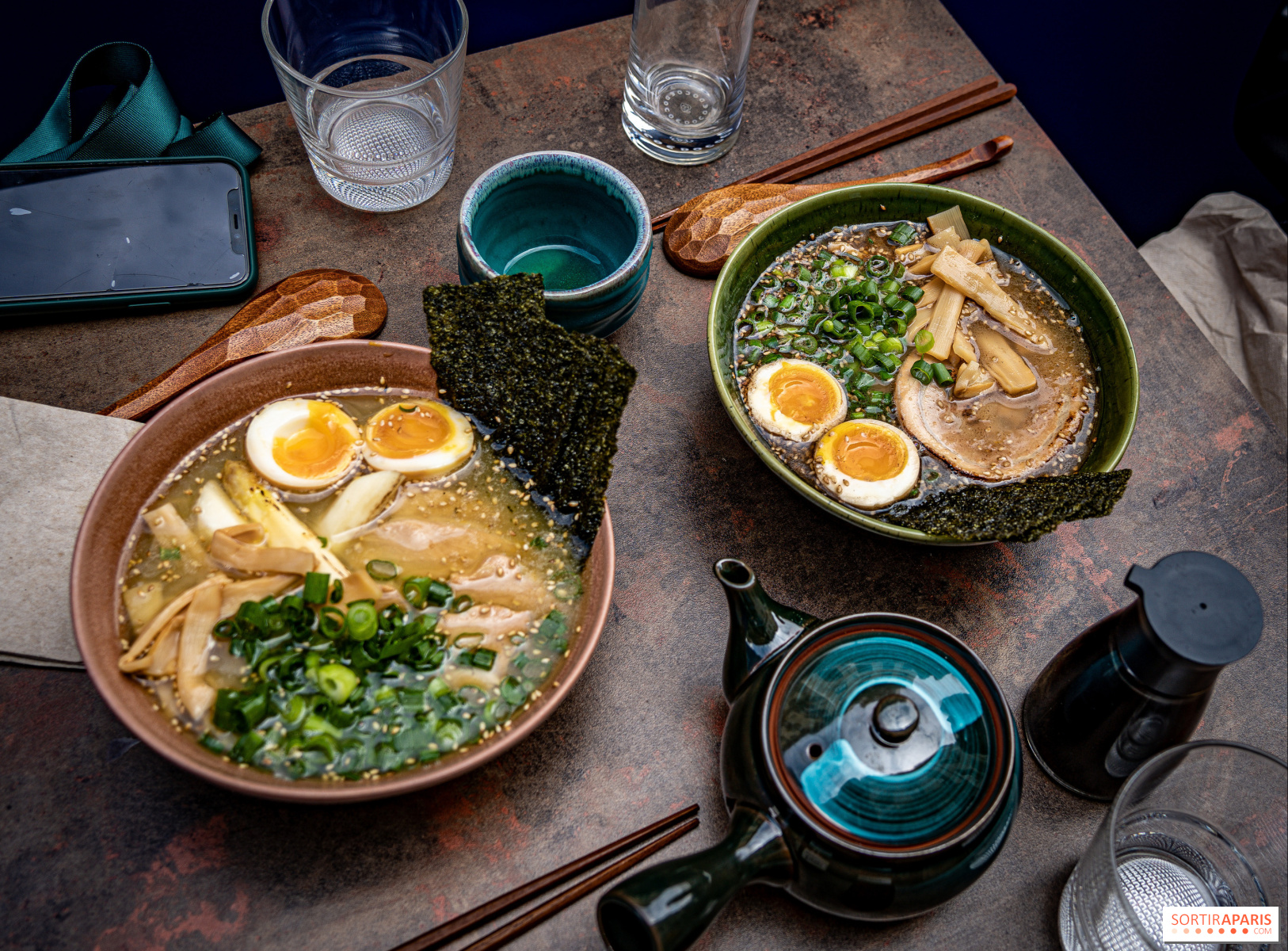 Yatai Ramen, il ristorante di ramen giapponesi nell'8° distretto di Parigi.  