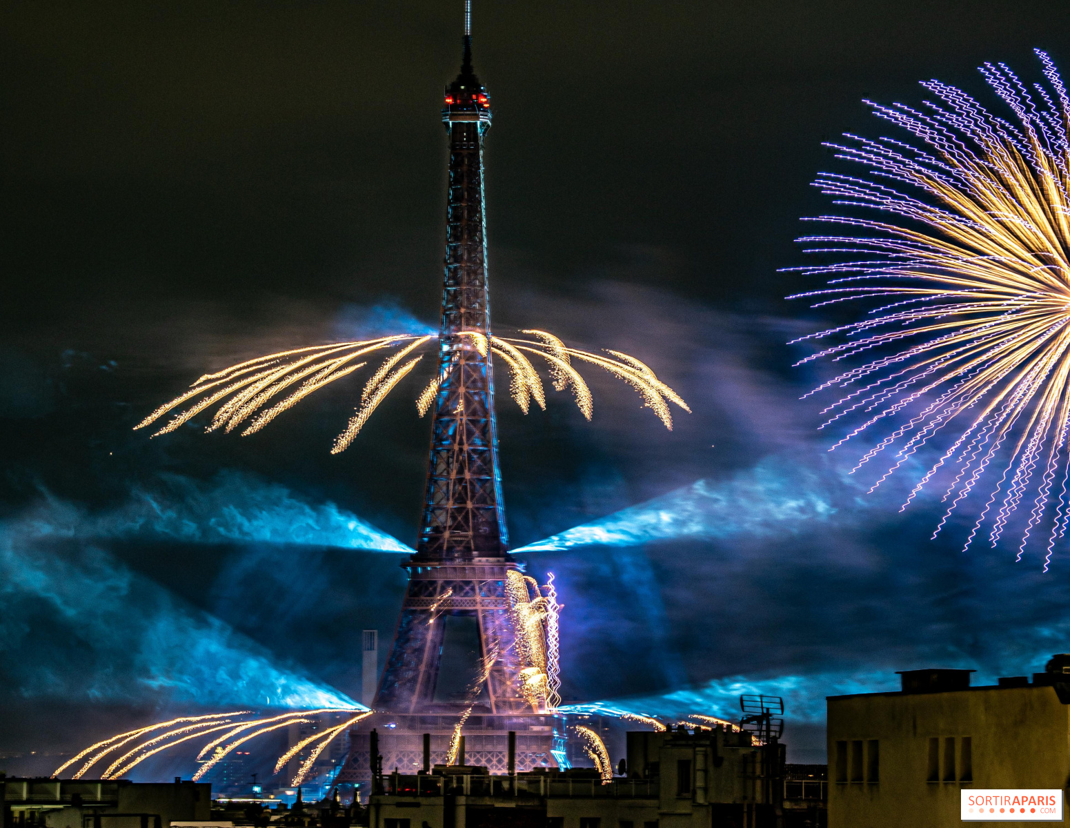 Paris : après deux ans d'absence, le feu d'artifice du Nouvel an