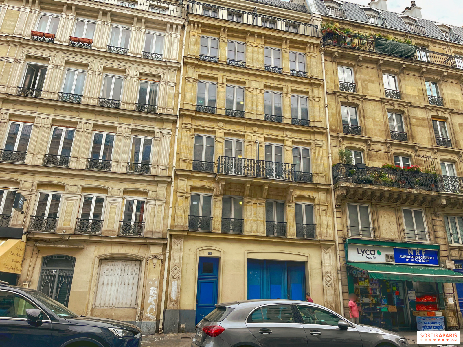 フランスの風景画　URBAN HUCHET　大学街コントルスカルプ広場 フランスの風景画 URBAN HUCHET 大学街コントルスカルプ広場