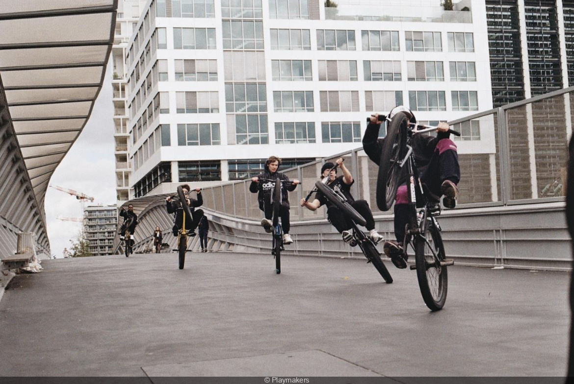 Playmakers : un après-midi dédié à la Bike Life et au vélo urbain sur le  Parvis de la Défense 