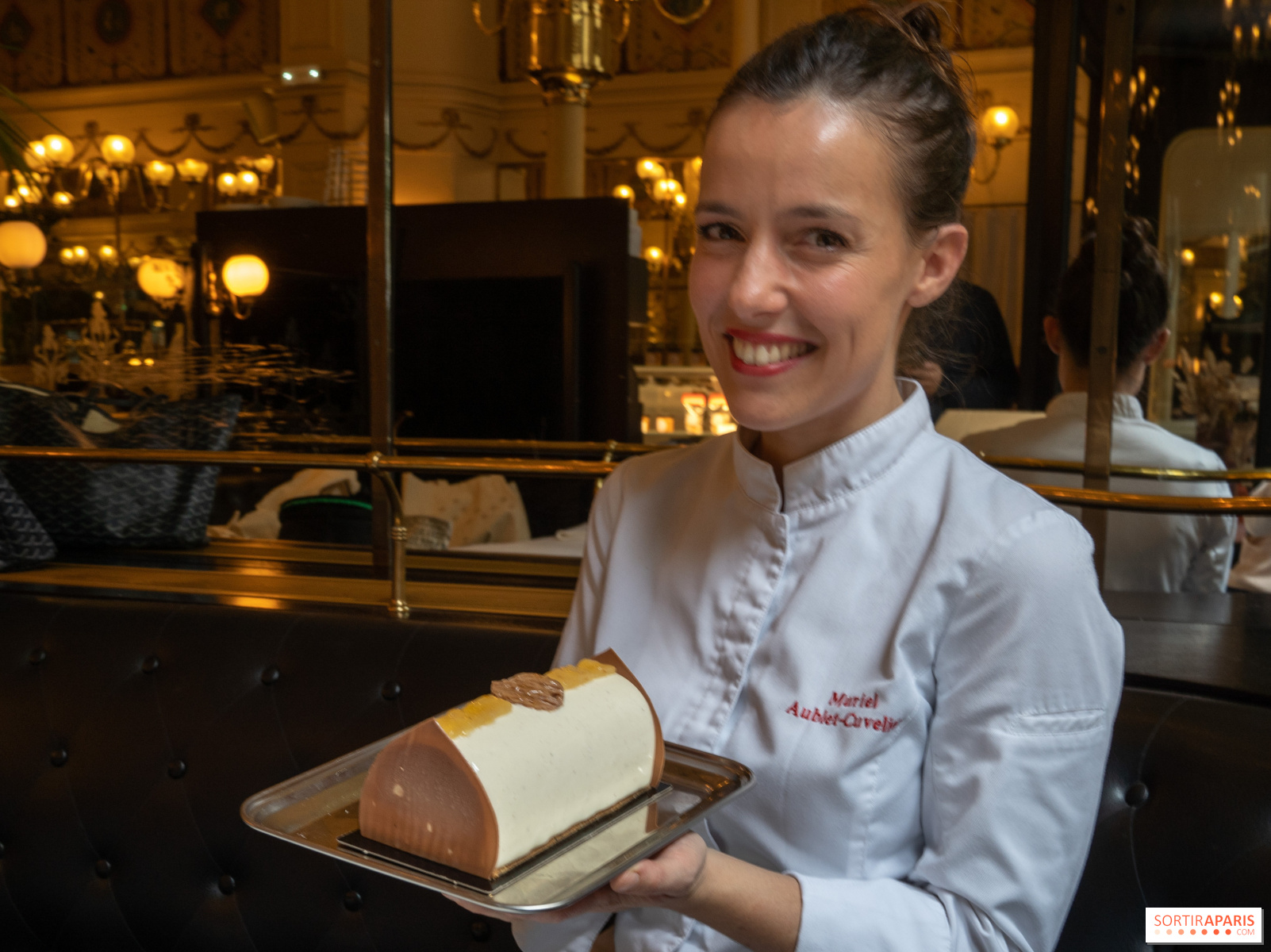 Les Secrets de Muriel's pastries available at the counter of Grand Colbert  