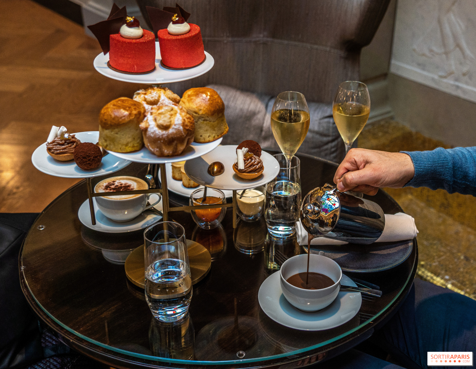 Tea-time in Paris; a chance to relax and indulge