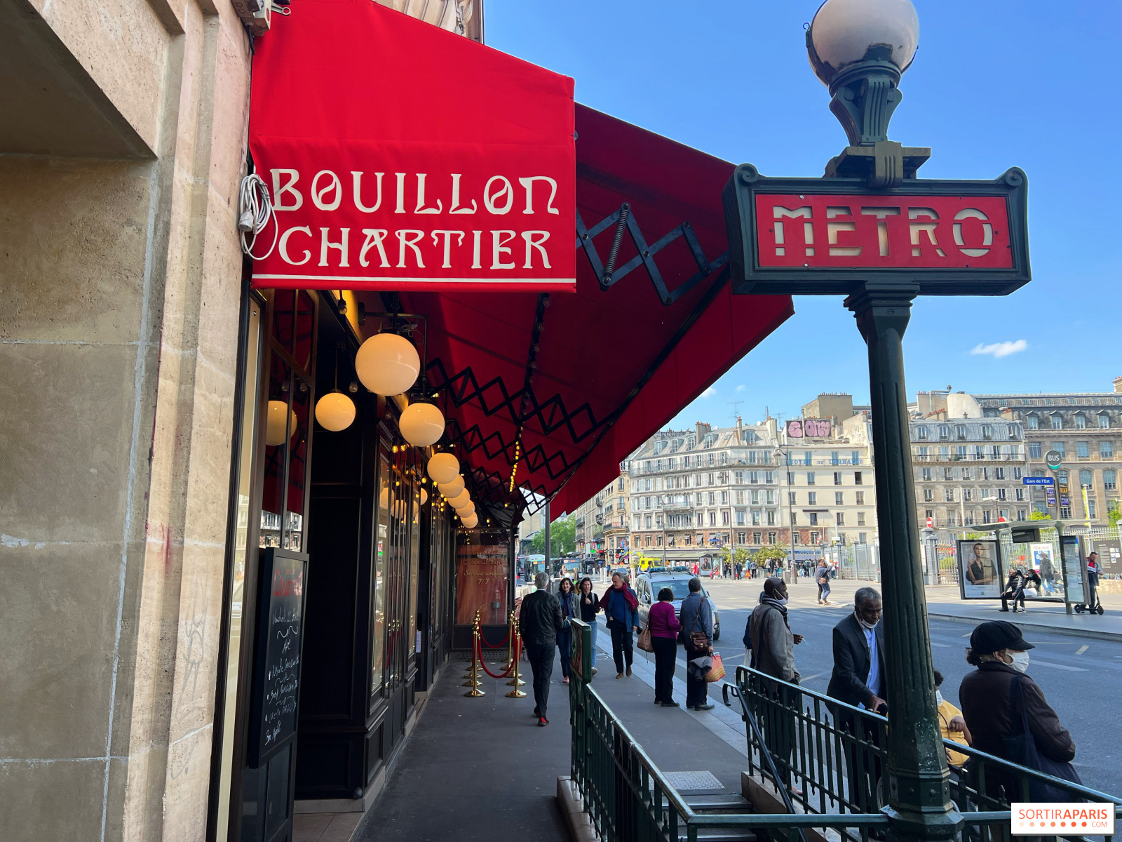 Un nouveau Bouillon Chartier en face de la Gare de l&amp;#39;Est à Paris ...