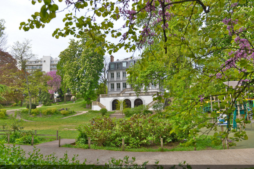 Le parc Josette et Maurice Audin, visitez gratuitement le jardin d'un ancien manoir du 19e siècle à Bagnolet