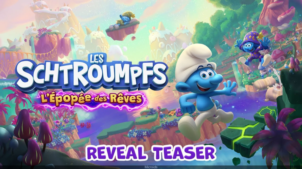 The Smurfs, A Dream Saga: The New Family Video Game for Switch, Playstation and PC
